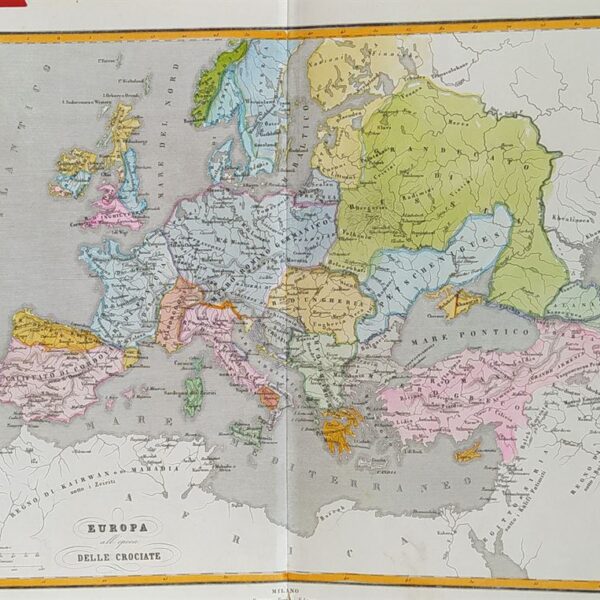 Europa all'epoca delle Crociate, 1865