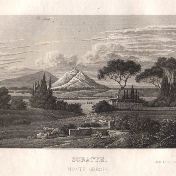 Soracte, Monte Oreste, 1829