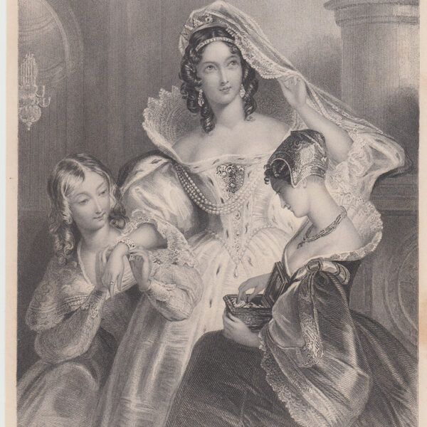 La vigilia delle nozze, 1850