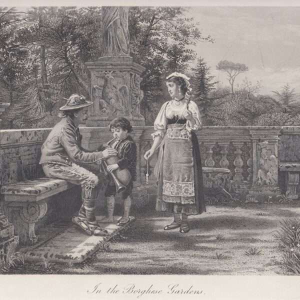 In Villa Borghese, Kilburne, 1830