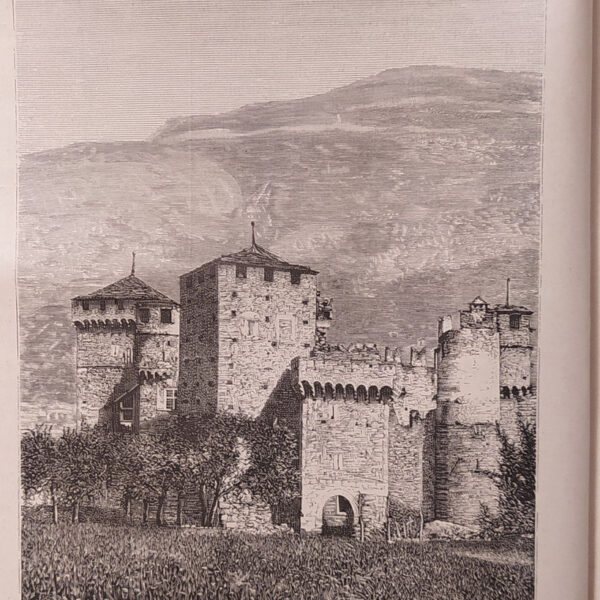 Aosta, Castello di Fenis, 1886