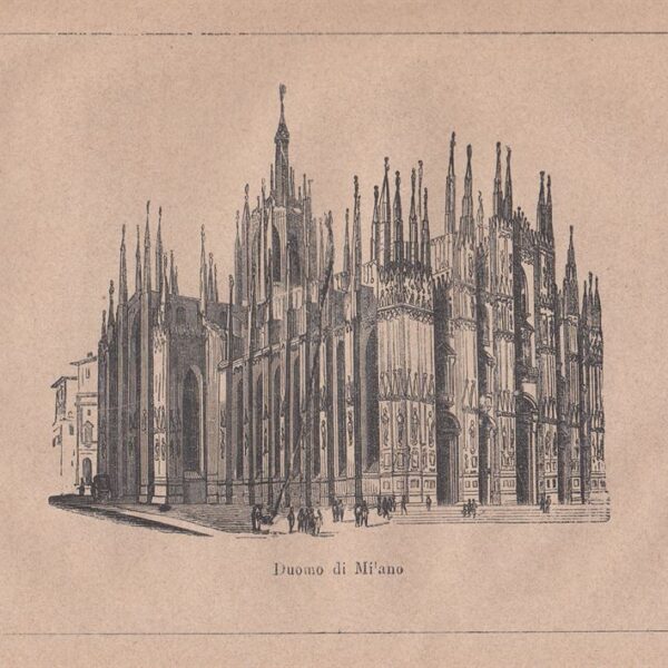 Milano, Duomo, 1871