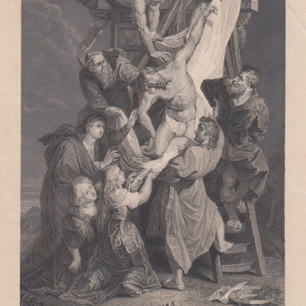 Rubens, 1850, La deposizione.