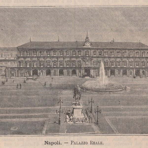 Napoli, Palazzo Reale, 1890