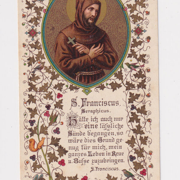 S.Francesco, Santino del XX sec.