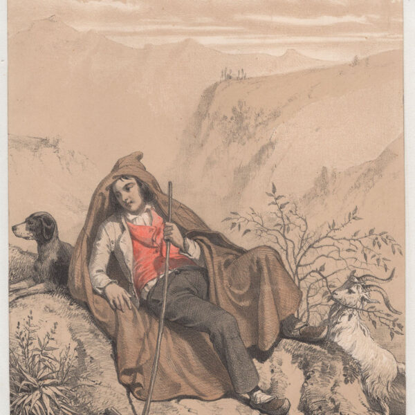 Riposo in montagna, 1850