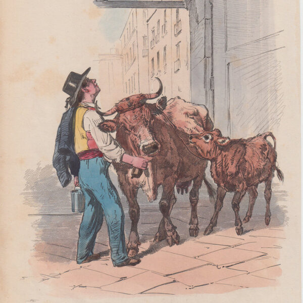 Filippo Palizzi, Il vaccaro, De Bourcard, 1853