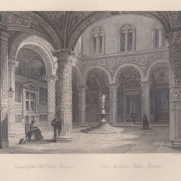 Firenze,  Palazzo Vecchio, 1850
