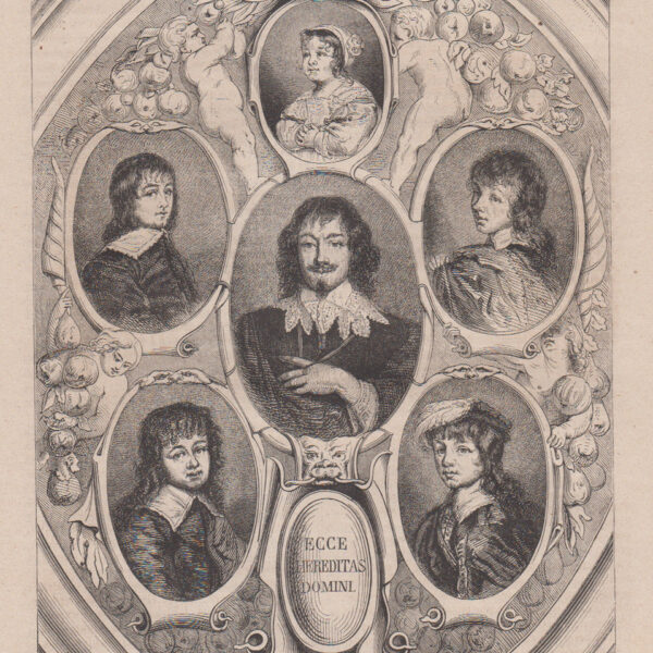 Constantin Huyghens e i suoi figli - Haye.