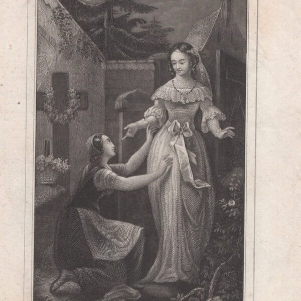 Piccola incisione del XVIII-XIX s