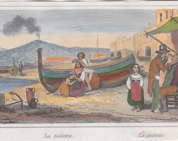 La Toilette, Costumi di Napoli, 1835