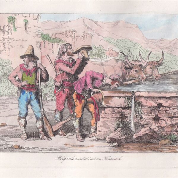 Pinelli, Briganti assetati, 1820