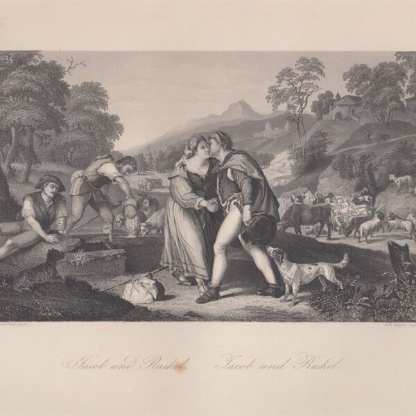 Giacobbe e Rachele, G.Da Castelfranco, 1840-50