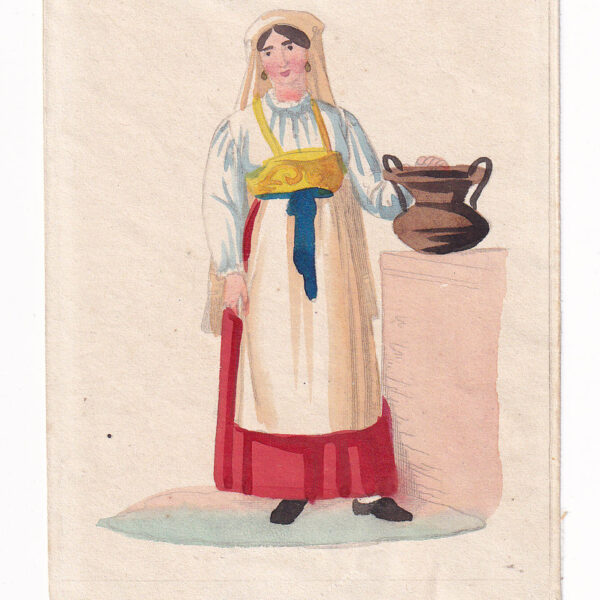 Costume di Rocca Canterano, '800