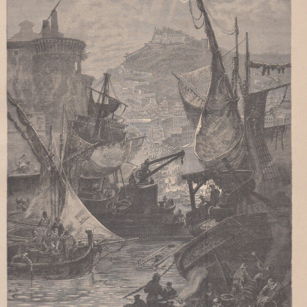 Porto di Napoli, Kaden, 1885