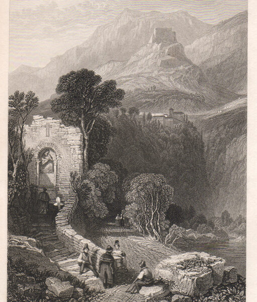 Tivoli, Convento di Santo Cosimato, 1833