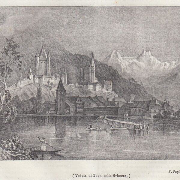 Thun, Svizzera, 1842