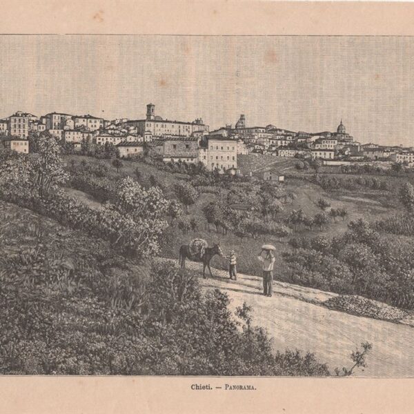 Chieti, Panorama, 1890