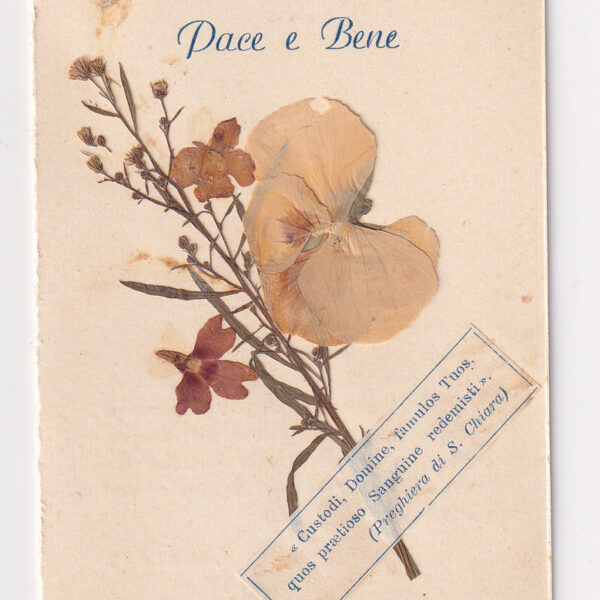 Santino antico, S.Chiara, 1900