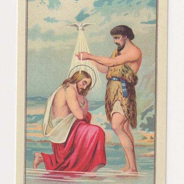 S.Giovanni Battista, Santino del XX sec.