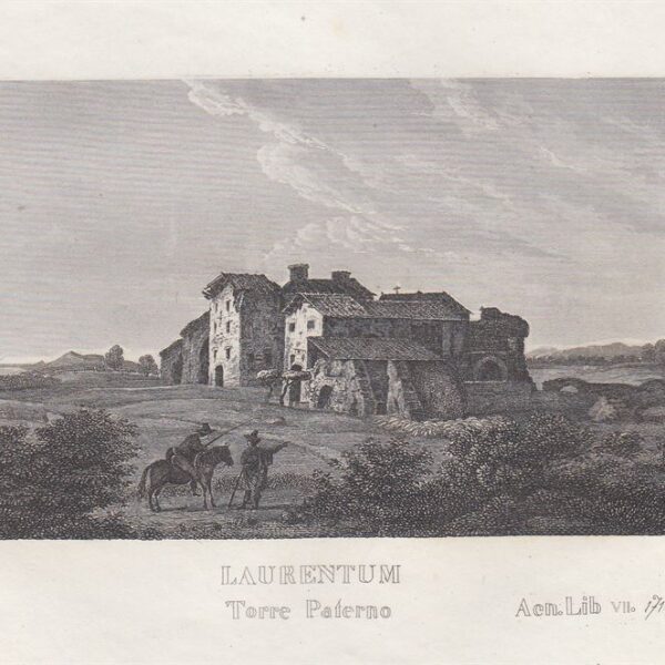 Laurentum, Torre Paterno, C.Frommel, 1829