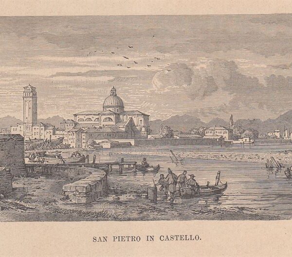 Venezia, Chiesa di San Pietro in Castello, 1875