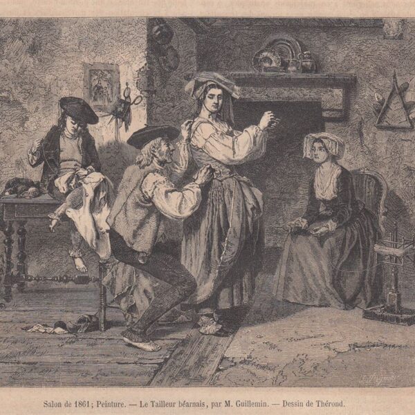M.Guillemin, Le Tailleur béarnais, 1861