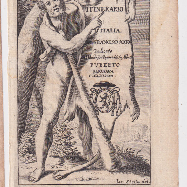 Frontespizio dell'Itinerario, Scoto, 1659