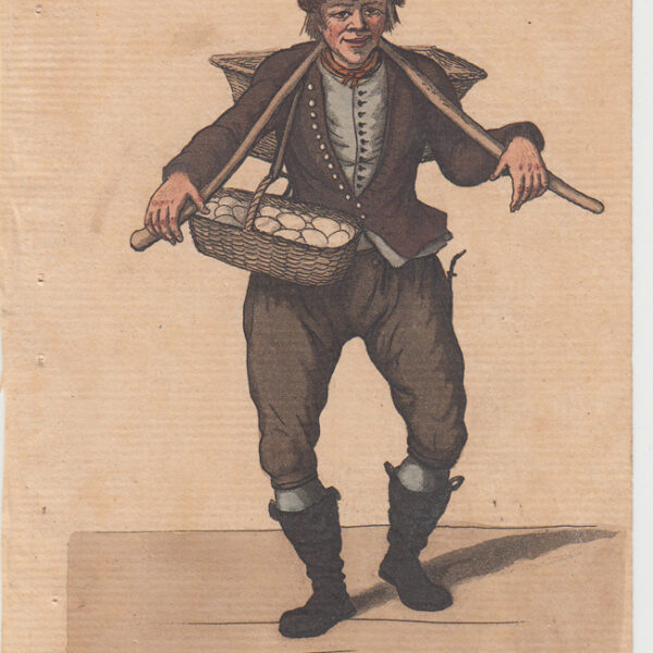 Venditore di uova, 1830-40