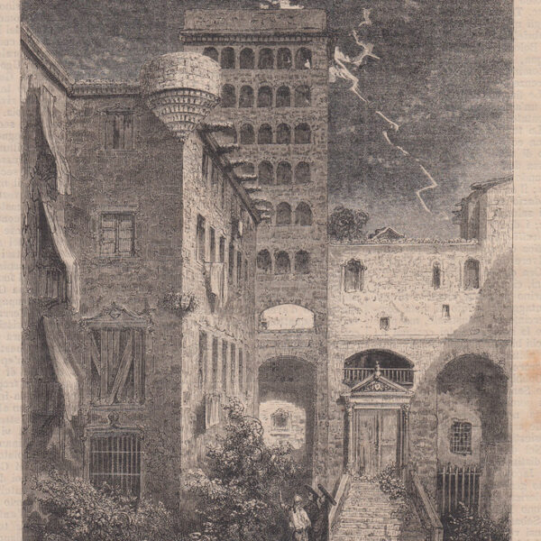 La Prigione dell'Inquisizione a Barcellona, 1870