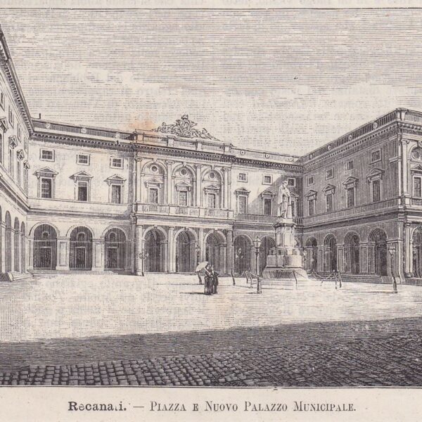 Recanati, Palazzo Municipale, 1890
