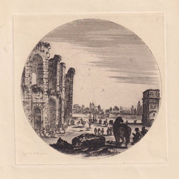 Della Bella, Paesaggi di Roma