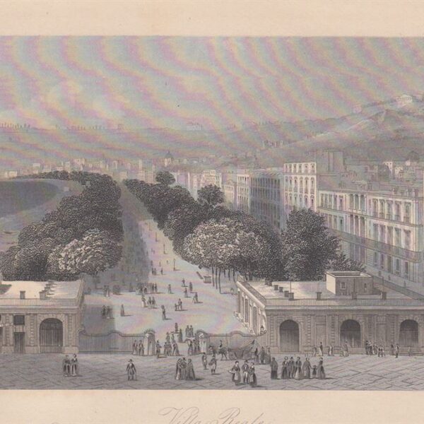 Napoli, Villa Reale, 1850