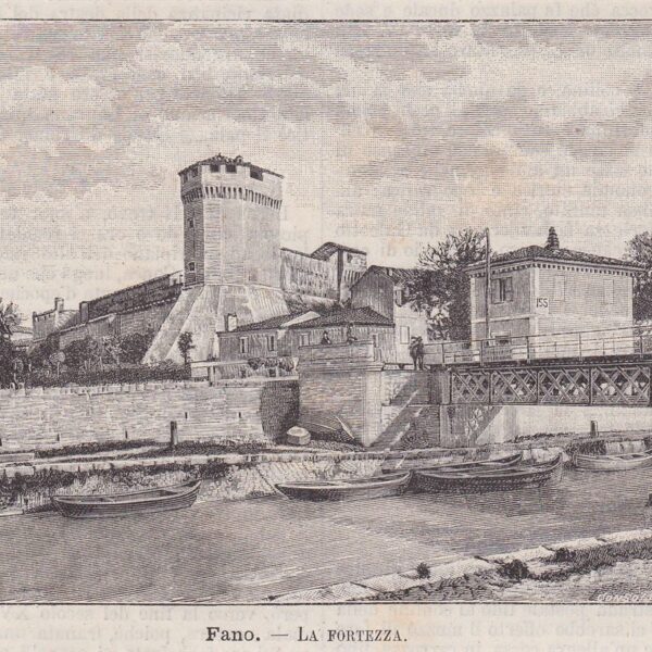 Fano, La Fortezza, 1890