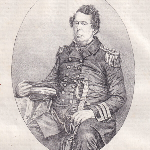 Commodoro Matteo Perry, 1854