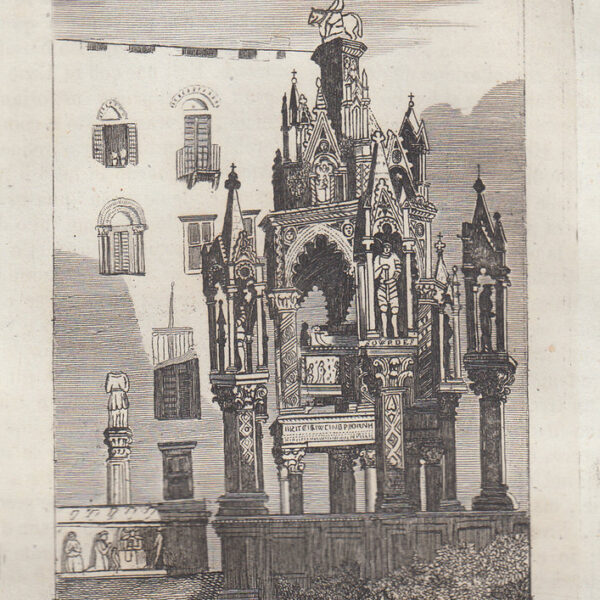 Verona, Sepolcro degli Scaligeri, 1839