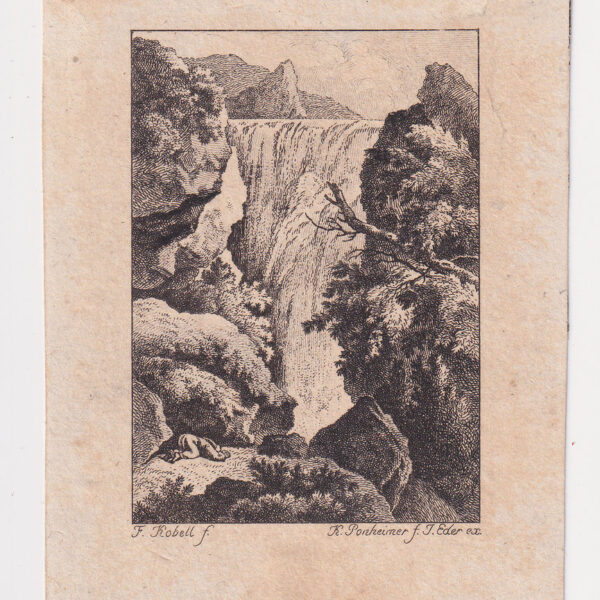 Kilian Ponheimer, La Cascata, XIX sec.