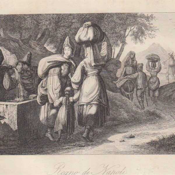 Contadini, Regno di Napoli, 1840