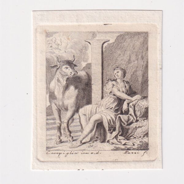 Lettera I, Antonio Pazzi e Domenico Campiglia, XVIII sec.