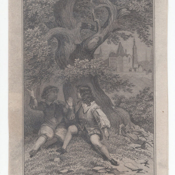 Piccola incisione del XVIII-XIX s