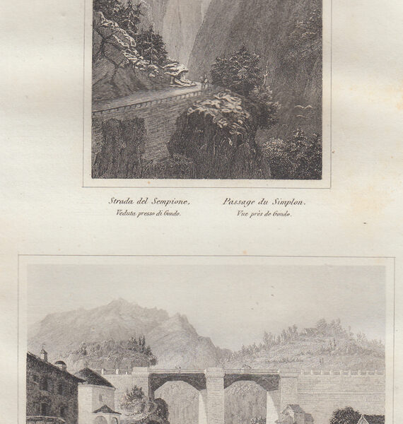 Sempione e Ponte di Crevola, 1834