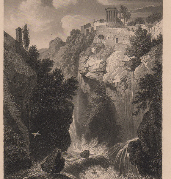 Tivoli, Cascate, 1850