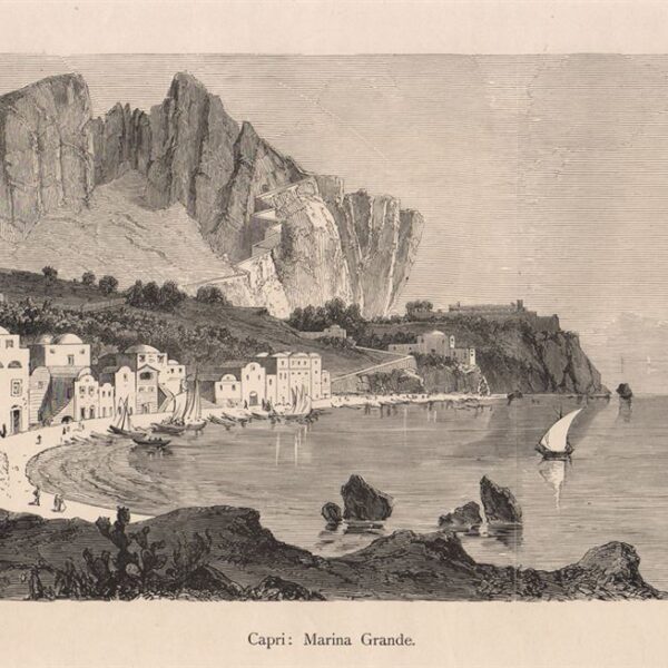 Capri, Marina Grande, 1884