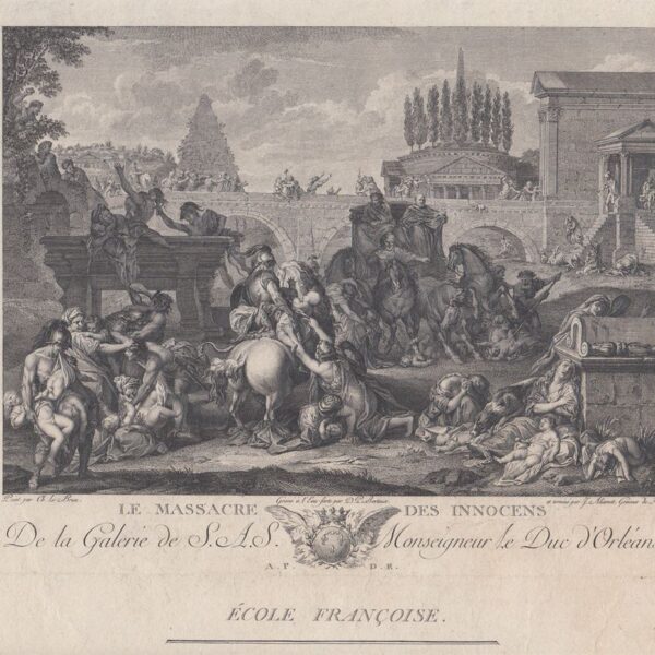 Charles le Brun, La Strage degli innocenti, 1786