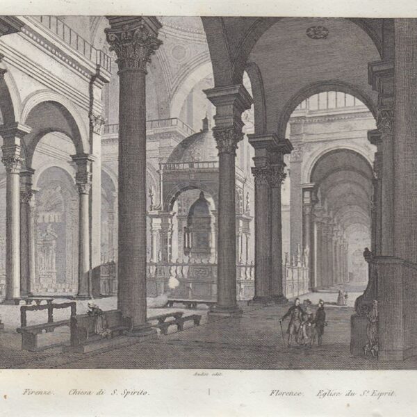 Firenze, Chiesa di Santo Spirito, 1834-1837