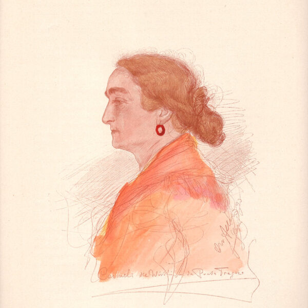 Wilhelm Allers, Profilo di donna, 1890