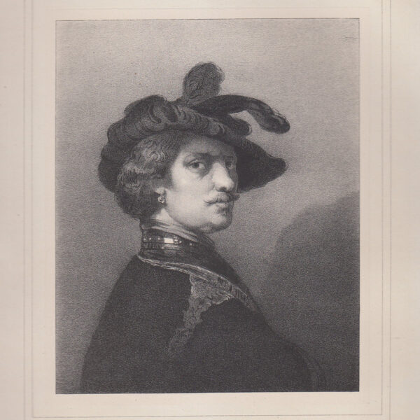 Autoritratto, Rembrandt, 1845