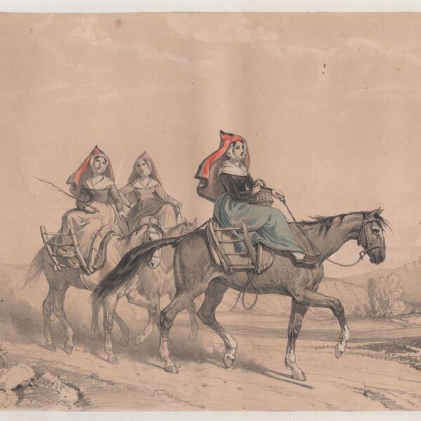 Donne a cavallo, 1850