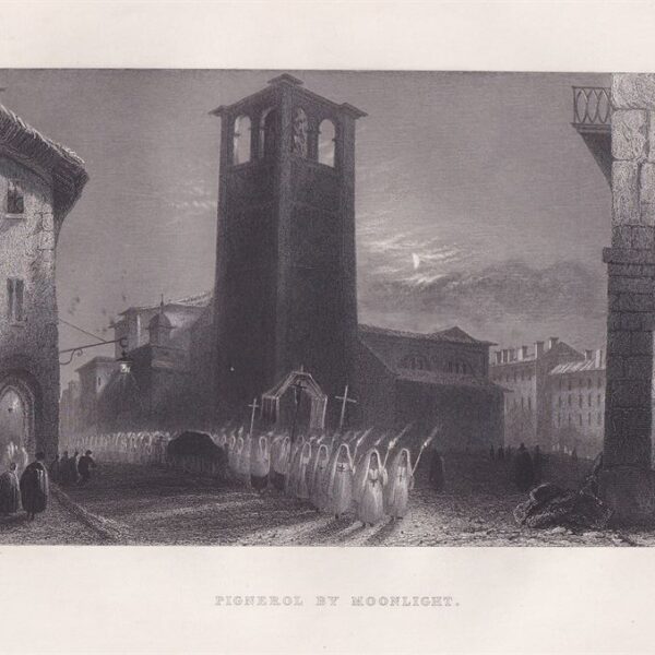 Processione a Pinerolo, 1840