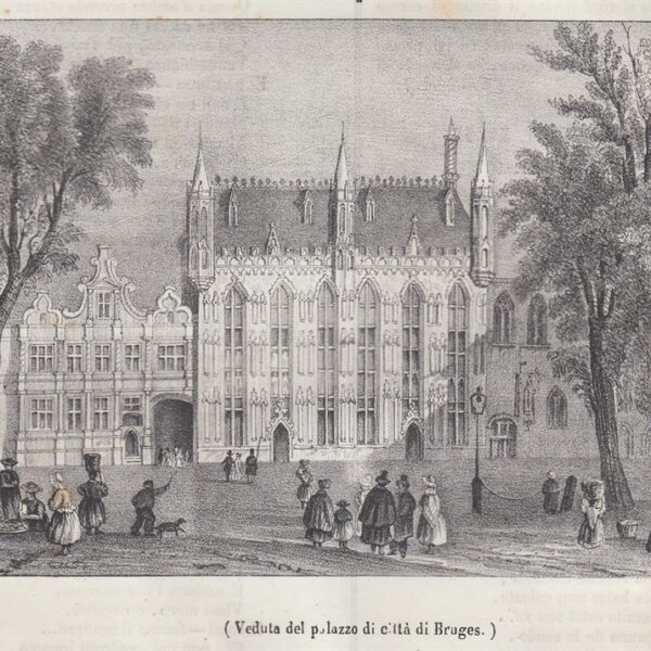 Bruges, Belgio, 1842